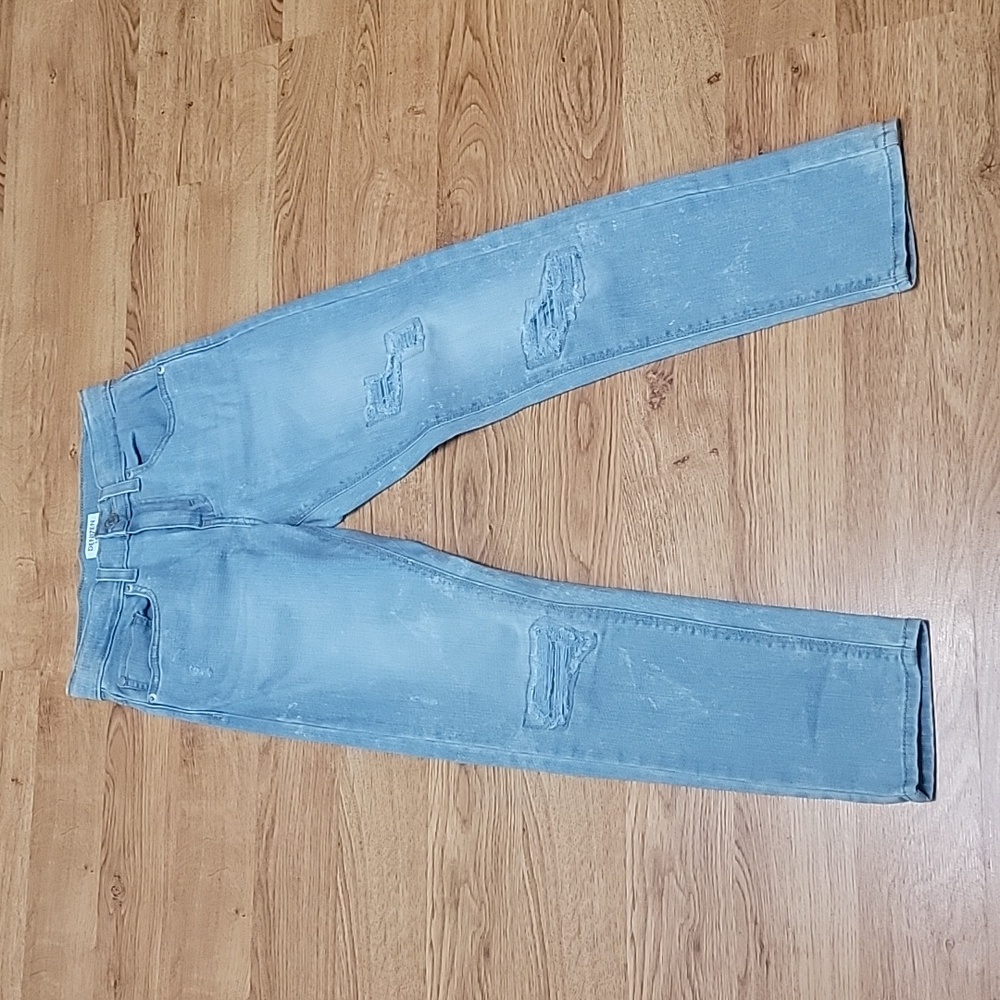 Levis Denizon Taper Distressed Jeans Size 12